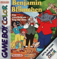 Benjamin Blumchen Ein Verruckter Tag im Zoo PAL GameBoy Color PAL box art